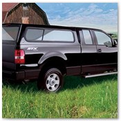 Black Ford Truck Parked on Farm