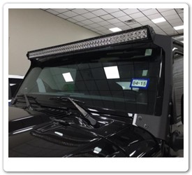 50 Inch Led Windshield Light Bar by N-Fab