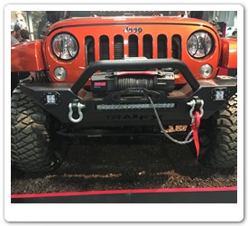 Front Bumper Guard with Winch by Trail Fx